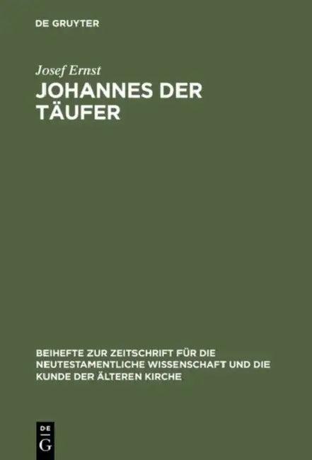 Johannes der Täufer (English, Josef Ernst)