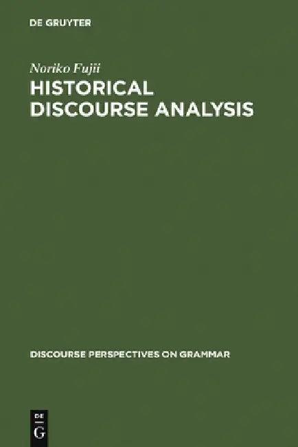 Historical Discourse Analysis (English, Noriko Fujii)