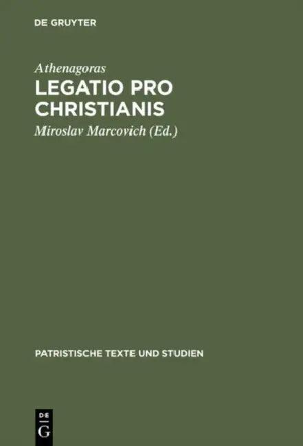 Athenagoras (English, Athenagoras | Miroslav Marcovich)