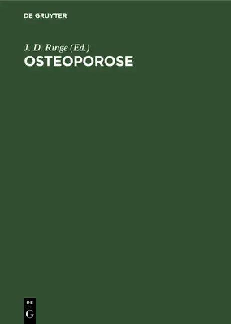 Osteoporose (English, J. D. Ringe | M. Bühring | M. Dören)