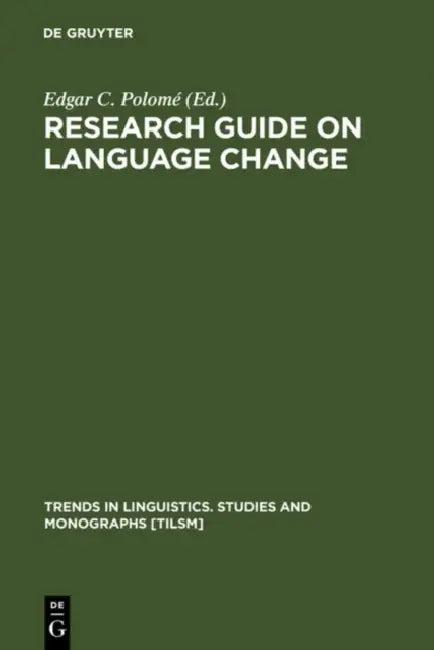 Research Guide on Language (English, Edgar C. Polomé)