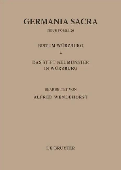 Die Bistümer Der Kirchenprovinz Mainz (English, Alfred Wendehorst)