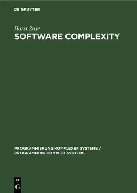 Software Complexity (English, Horst Zuse)