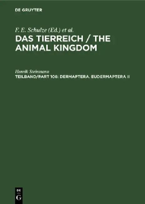 Dermaptera. Eudermaptera II (English, Henrik Steinmann)