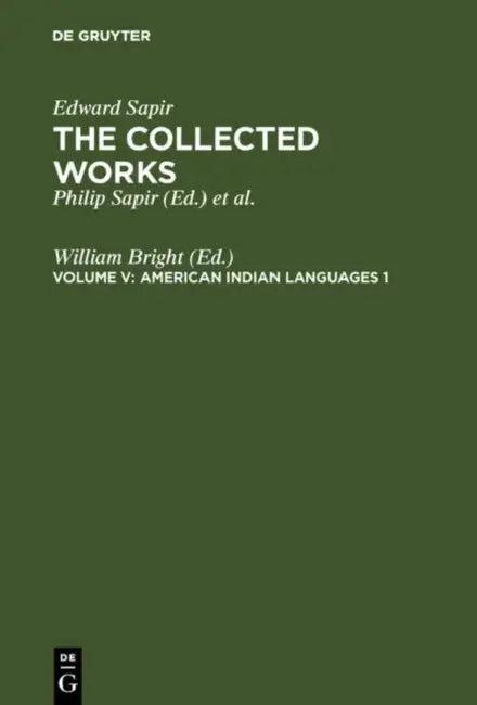 American Indian Languages 1 (English, William Bright | William Bright | Victor Golla)