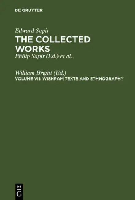 Wishram Texts & Ethnography (English, William Bright)