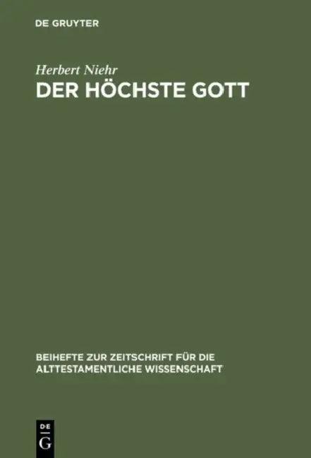 Der höchste Gott (English, Herbert Niehr)