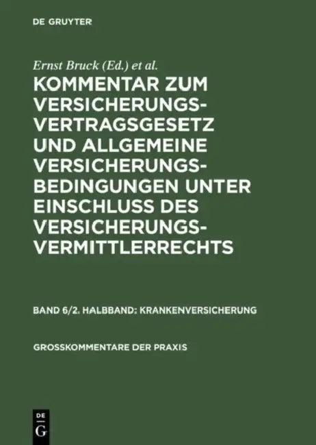Krankenversicherung (English, Paul Wriede)