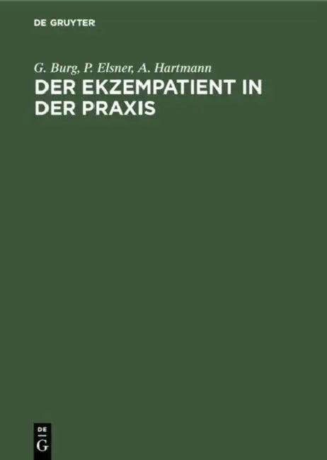 Der Ekzempatient in Der PRAXIS (English, G. Burg | P. Elsner | A. Hartmann)