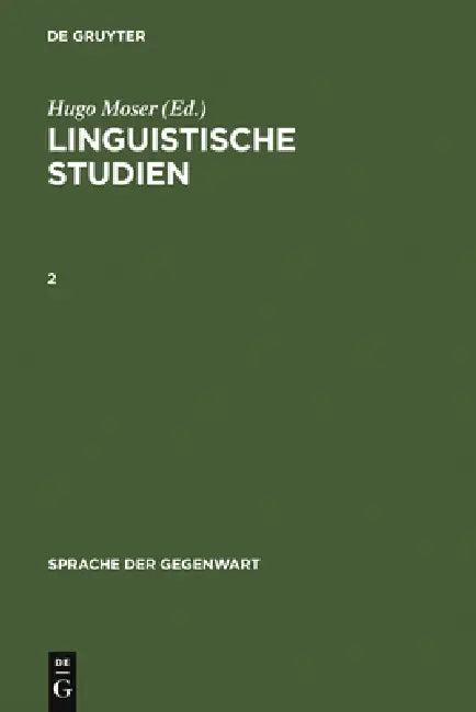 Moser, Hugo; Moser, Hugo (English, Hugo Moser | Hans Eggers | Johannes Erben)