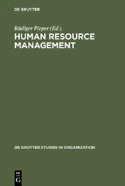 Human Resource Management (English, Rüdiger Pieper)