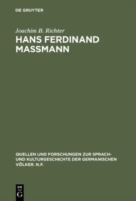 Hans Ferdinand Maßmann (English, Joachim B. Richter)