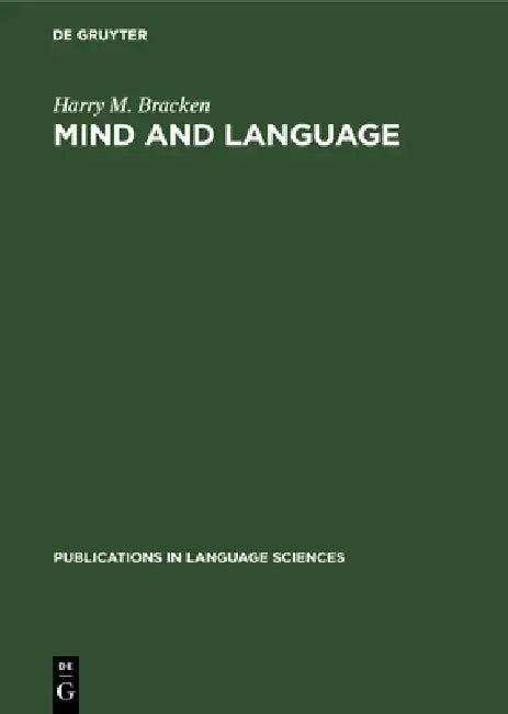Mind and Language (English, Harry M. Bracken)