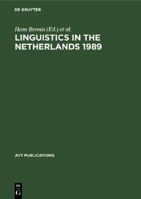 Linguistics in the Netherlands 1989 (English, Hans Bennis | Ans Van Kemenade)