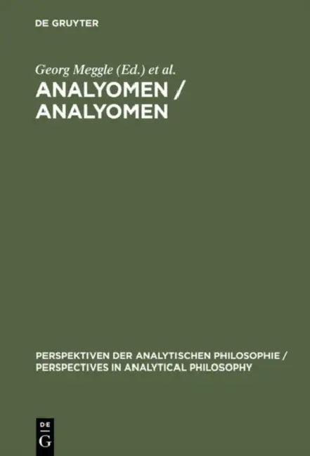 Analyomen / Analyomen (English, Georg Meggle | Ulla Wessels)