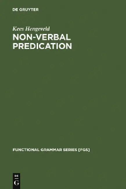 Non-Verbal Predication (English, Kees Hengeveld)