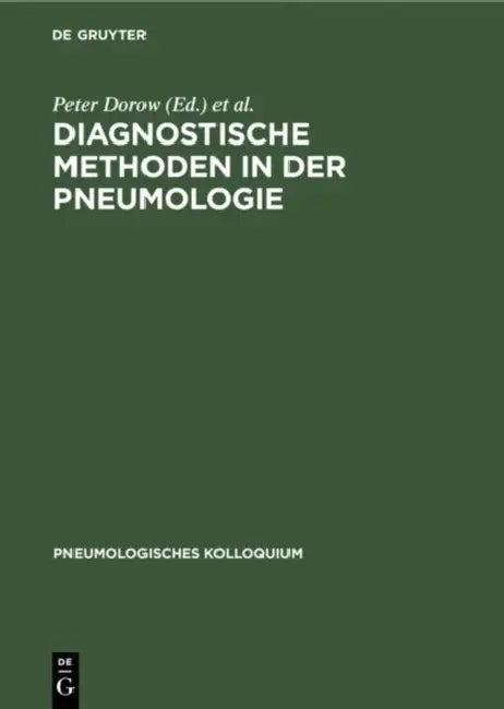 Diagnostische Methoden in der Pneumologie (English, Peter Dorow | Stefan Thalhofer | Roland C. Bittner)
