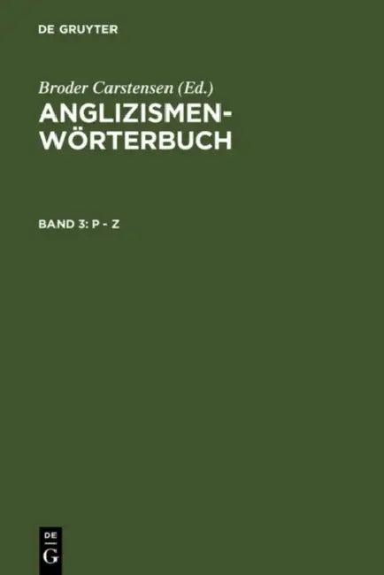 P - Z (English, Regina Schmude)