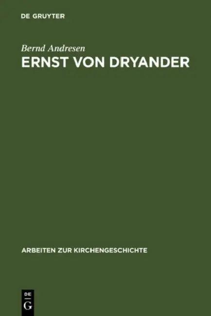 Ernst von Dryander (English, Bernd Andresen)