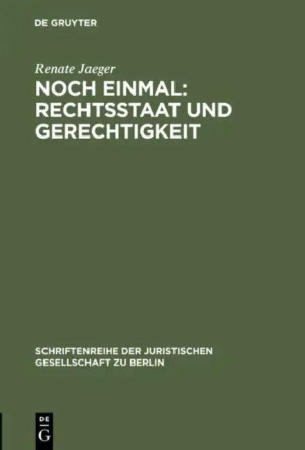 Noch einmal (English, Renate Jaeger)