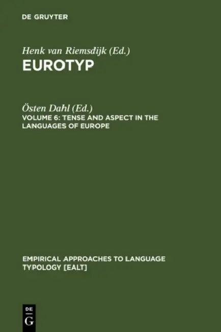 Tense and Aspect in the Languages of Europe (English, Östen Dahl)