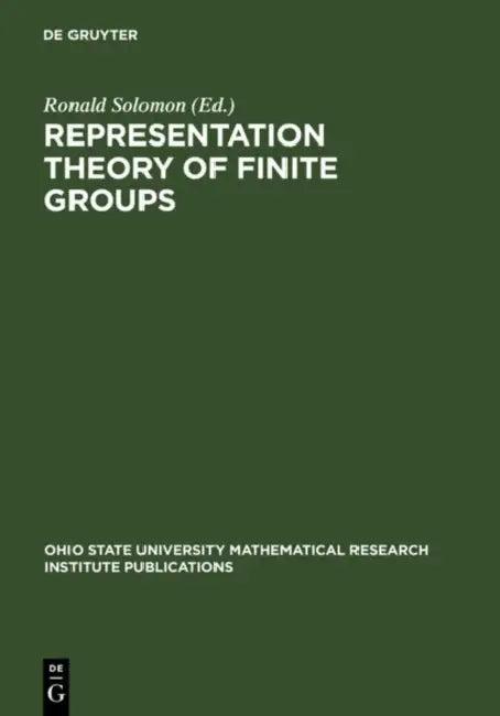 Representation Theory of Finite Groups (English, Ronald Solomon)