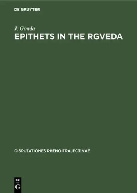 Epithets in the Rgveda (English, J. Gonda)