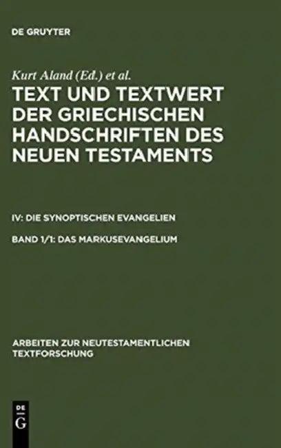 Das Markusevangelium (English, Kurt Aland | Barbara Aland | Klaus Wachtel)