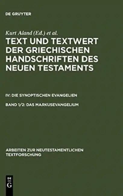 Das Markusevangelium (English, Kurt Aland | Barbara Aland | Klaus Wachtel)