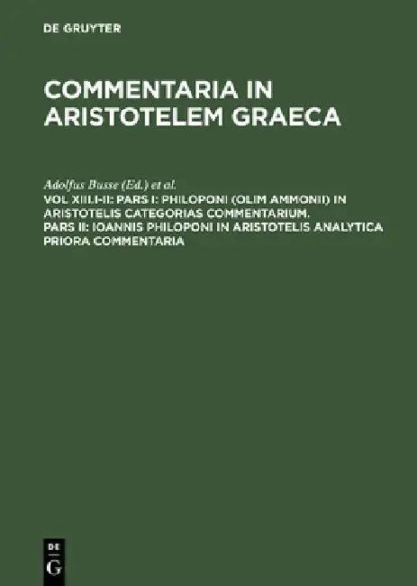 Pars I (English, Adolfus Busse | Maximilianus Wallies)