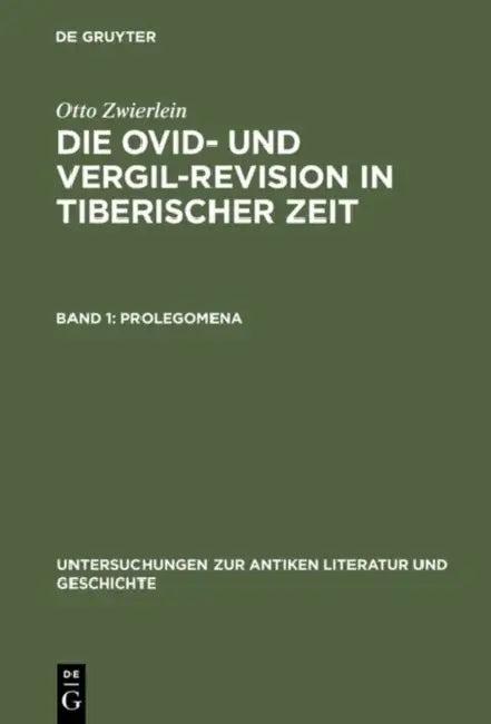 Prolegomena (English, Otto Zwierlein)