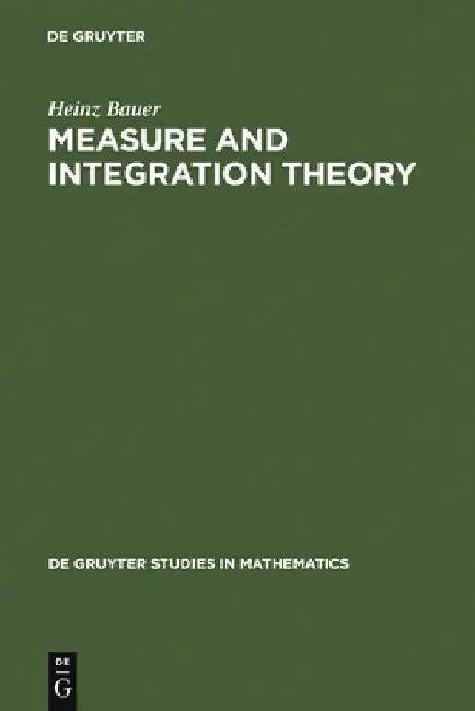 Measure and Integration Theory (English, Heinz Bauer)