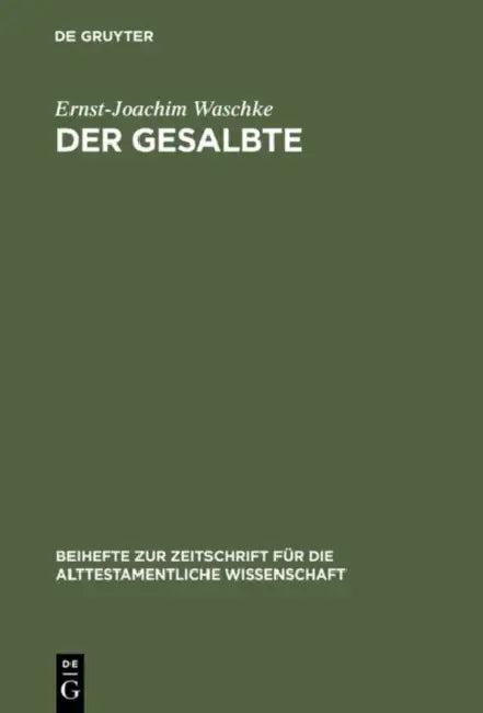Der Gesalbte (English, Ernst-Joachim Waschke)