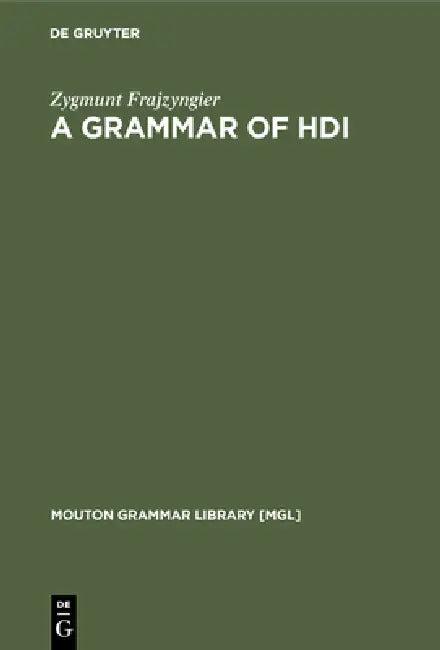 A Grammar of Hdi (English, Zygmunt Frajzyngier)