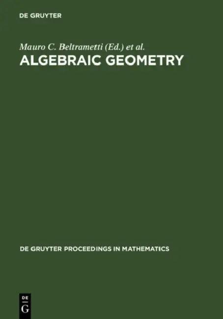 Algebraic Geometry (English, Mauro C. Beltrametti | Fabrizio Catanese | Ciro Ciliberto)