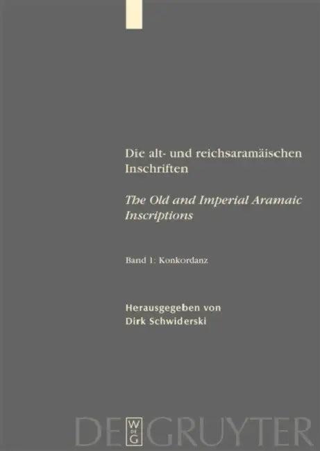 Konkordanz (English, Dirk Schwiderski)