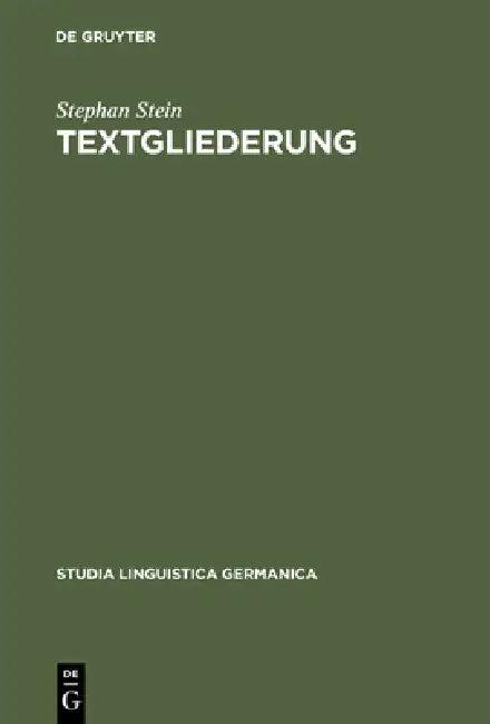Textgliederung (English, Stephan Stein)