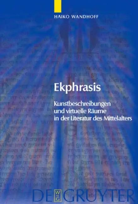 Ekphrasis (English, Haiko Wandhoff)