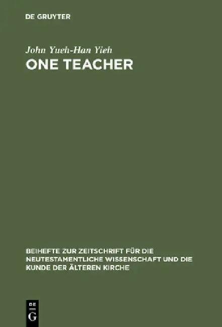 One Teacher (English, John Yueh-Han Yieh)