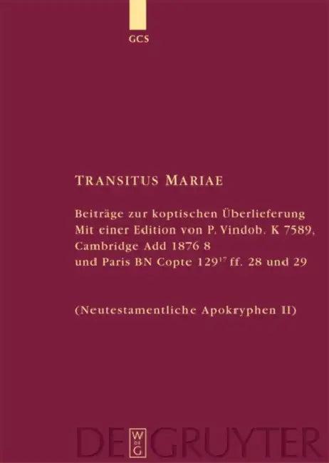 Transitus Mariae (English, Hans Förster)