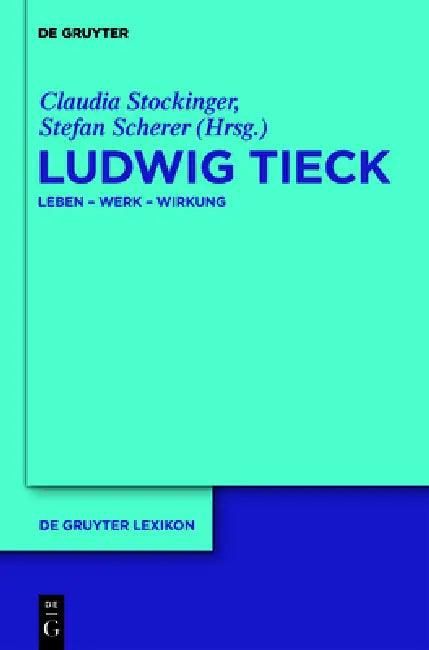 Ludwig Tieck (English, Claudia Stockinger | Stefan Scherer)