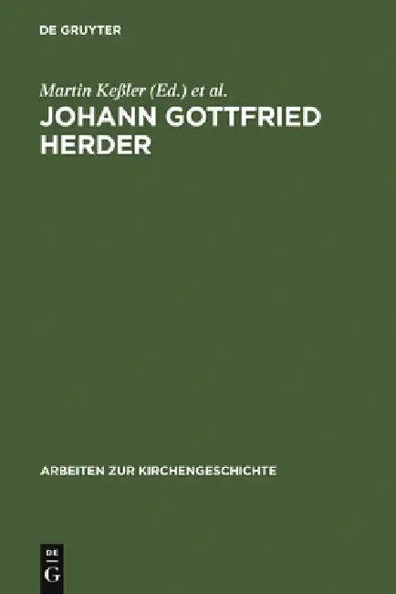Johann Gottfried Herder (English, Martin Keßler | Volker Leppin)
