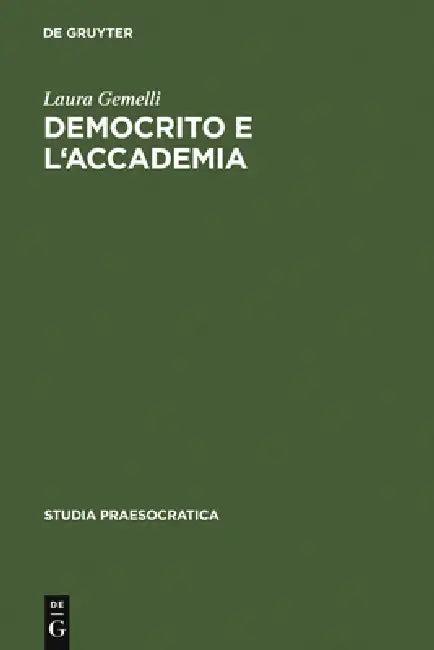 Democrito E L'Accademia (English, Laura Gemelli)