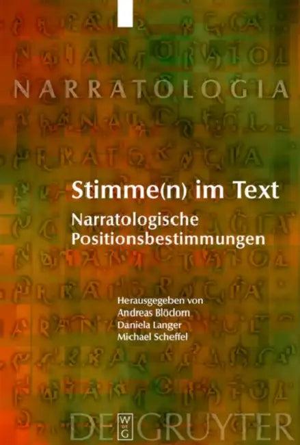 Stimme(n) im Text (English, Andreas Blödorn | Daniela Langer | Michael Scheffel)