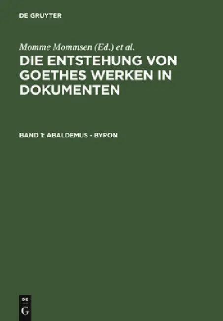 Abaldemus - Byron (English, Momme Mommsen | Katharina Mommsen)