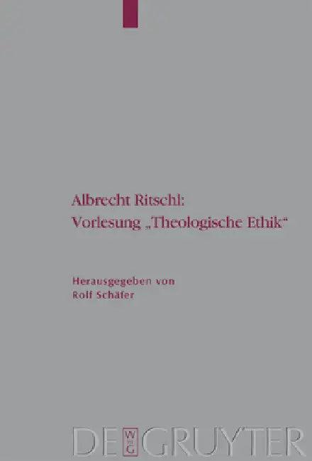 Albrecht Ritschl (English, Rolf Schäfer)