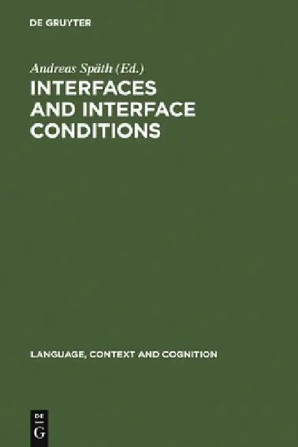 Interfaces and Interface Conditions (English, Andreas Späth)
