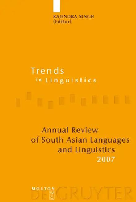 Annual Review of South Asian Languages and Linguistics (English, Rajendra Singh)