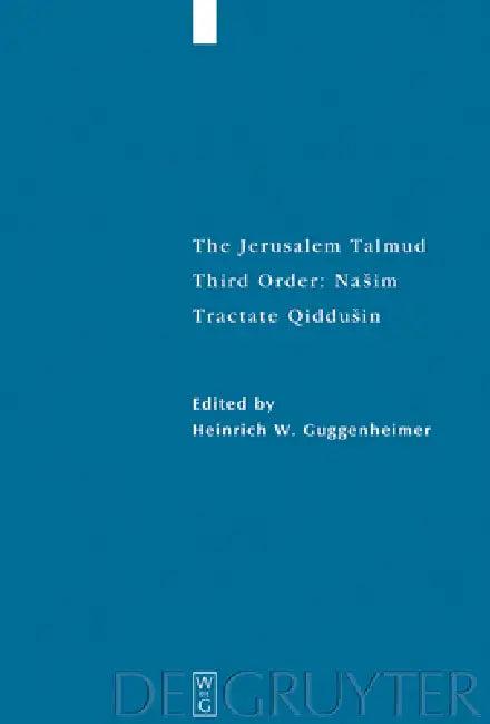 Tractate Qiddusin (English, Heinrich W. Guggenheimer)
