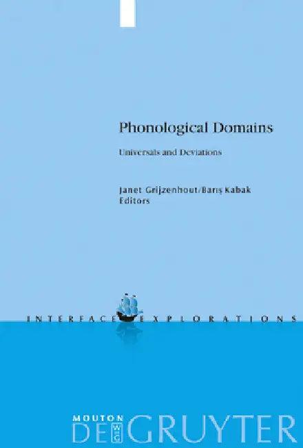 Phonological Domains (English, Janet Grijzenhout | Baris Kabak)